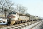 A Suburban Train With a Baggage Car ???